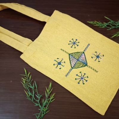 Handmade tote bag made in SIWA