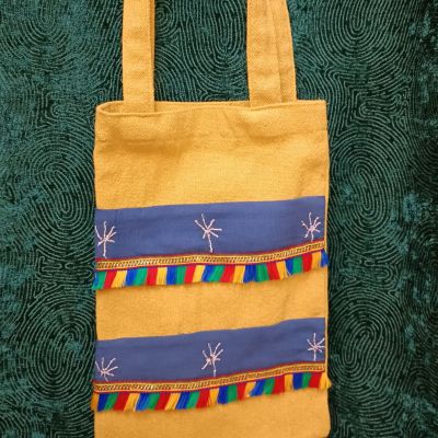 Handmade tote bag made in SIWA