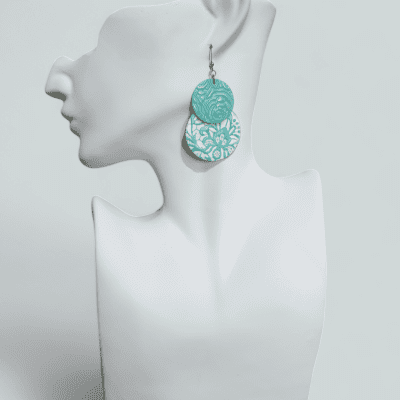 polymer clay earring 