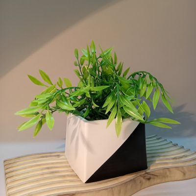  A modern planter that helps add an aesthetic appearance to your home