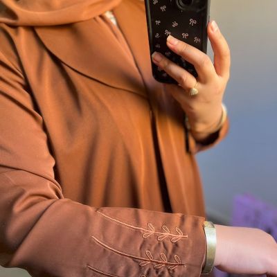 Brown abaya