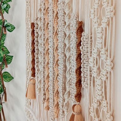 Macrame hanging