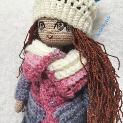 Beautiful HEND Amigurumi doll 