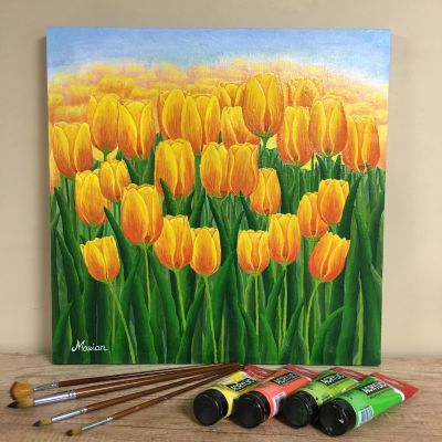 Yellow Tulip 