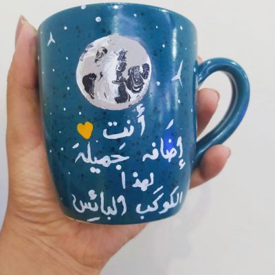 Hand painted mug 