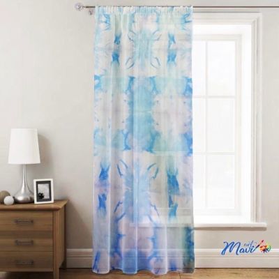 hand dyed curtain