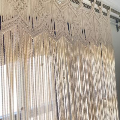 Macrame curtain 