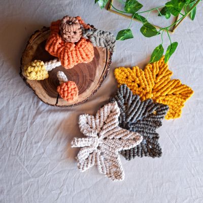 Macrame Autumn decor 