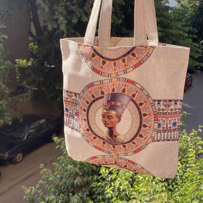 Nefertiti tote bag 