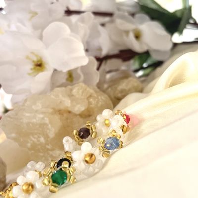 Colorful crystal bracelet