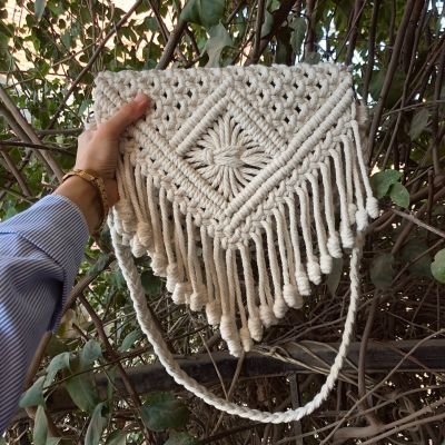 Macrame bag