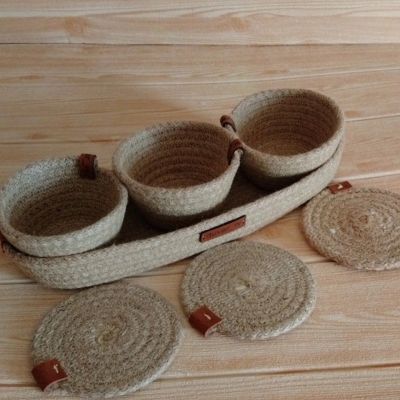 oval tray set