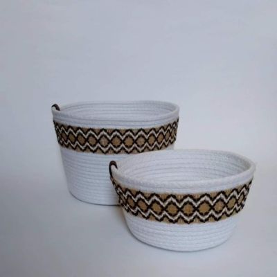 Small storage basket set 