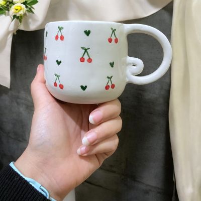 Handmade porcelain mug 