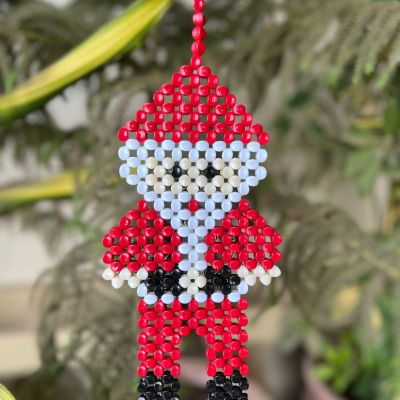 Beaded SANTA 