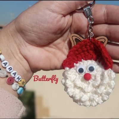 Santa key chain 