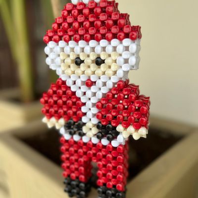 Beaded SANTA 