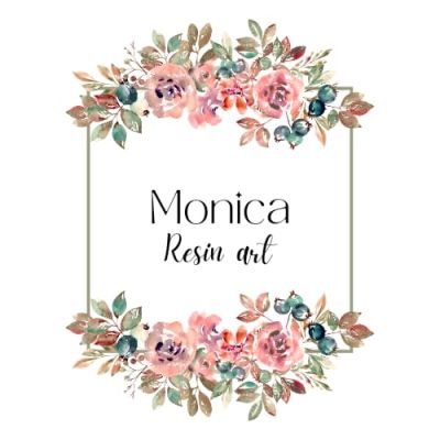 Monica resin art 